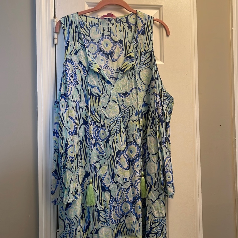 Lilly Pulitzer dress size large like new condition